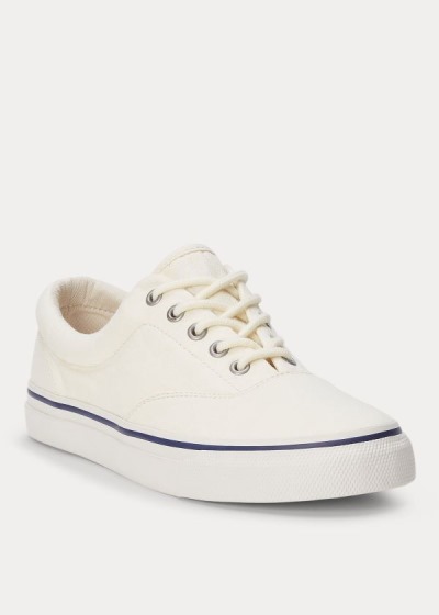 Polo Ralph Lauren Harpoon Lærred Sneakers Herre Danmark (LHIBN8359)